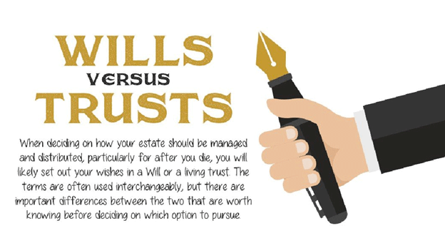 wills versus trusts